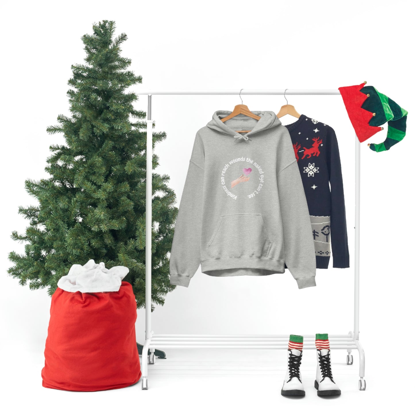 Kindness Heals - Unisex Heavy Blend™ Hooded Sweatshirt