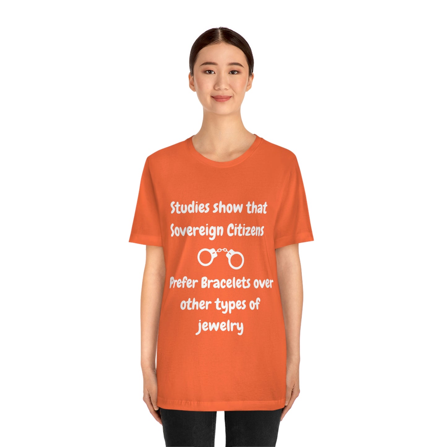 Sovereign Citizens Love Bracelets Funny Unisex Jersey Short Sleeve Tee