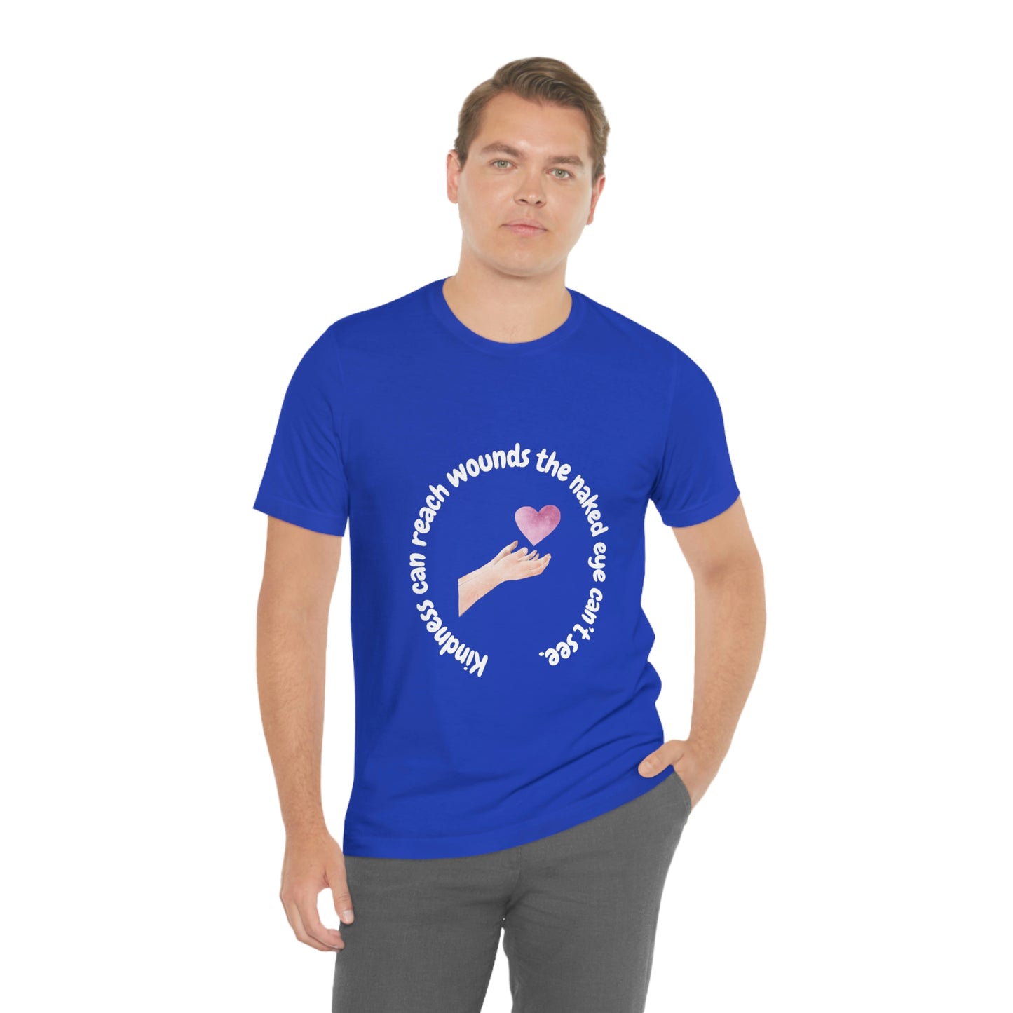 Kindness Can Reach - Unisex Jersey Short Sleeve Tee
