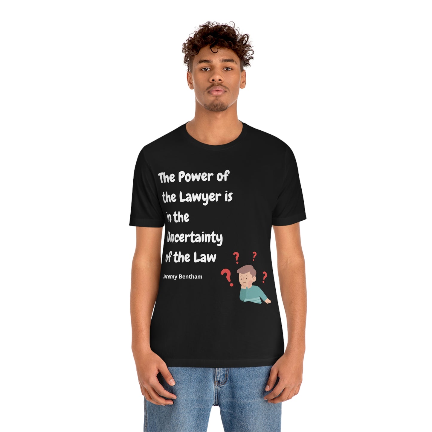 The Power of the Lawyer Unisex Jersey Short Sleeve Tee