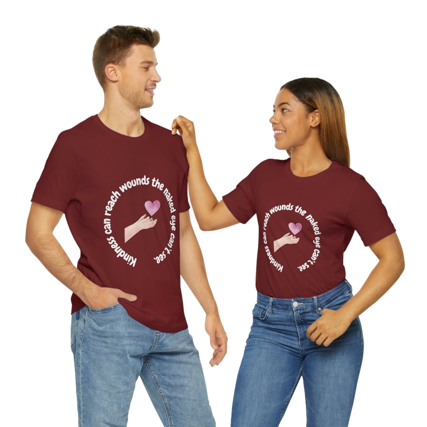 Kindness Can Reach - Unisex Jersey Short Sleeve Tee