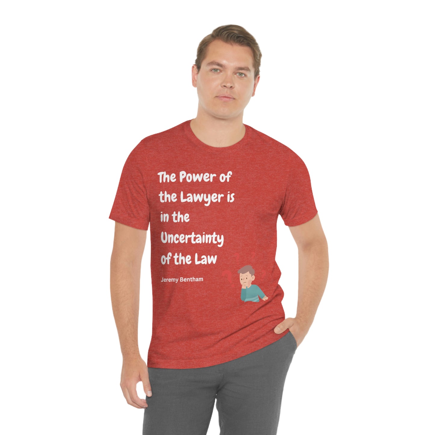 The Power of the Lawyer Unisex Jersey Short Sleeve Tee
