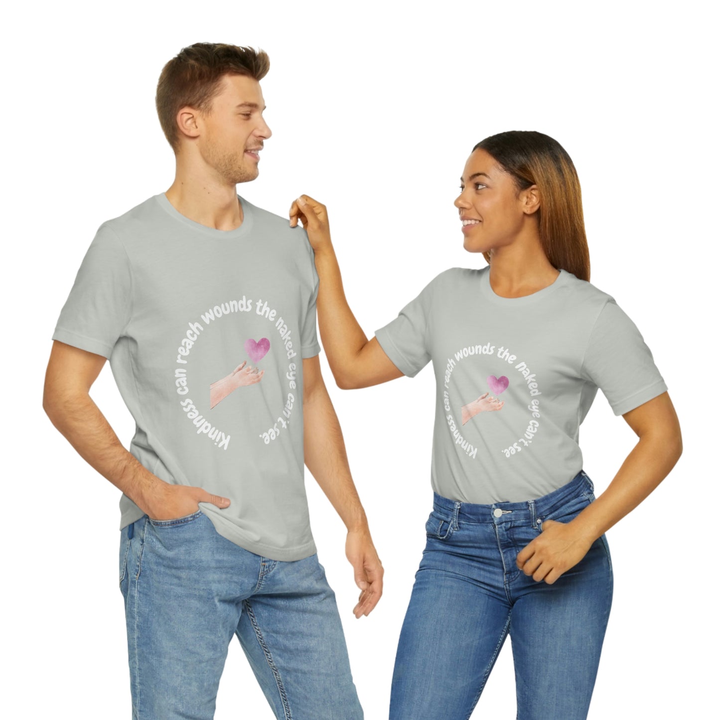 Kindness Can Reach - Unisex Jersey Short Sleeve Tee