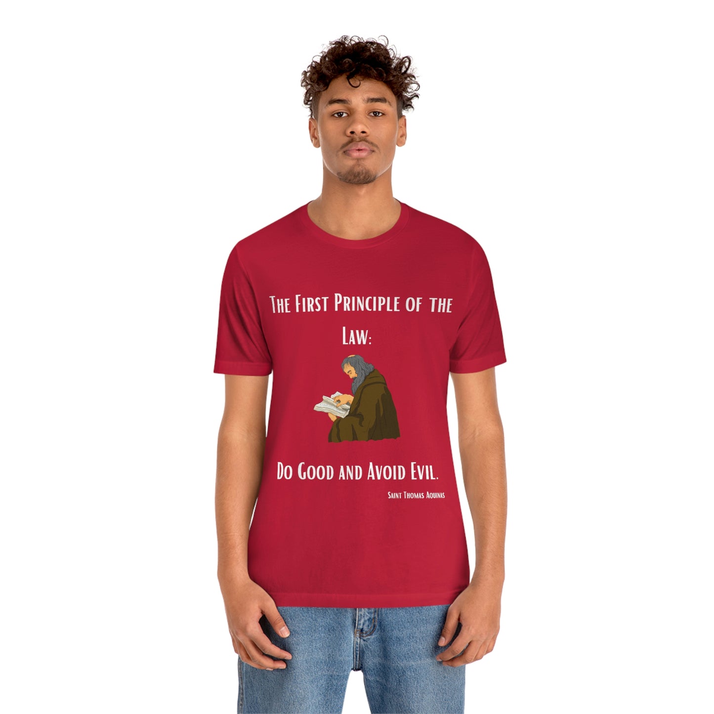 The First Principle of Law - Unisex Jersey Short Sleeve Tee