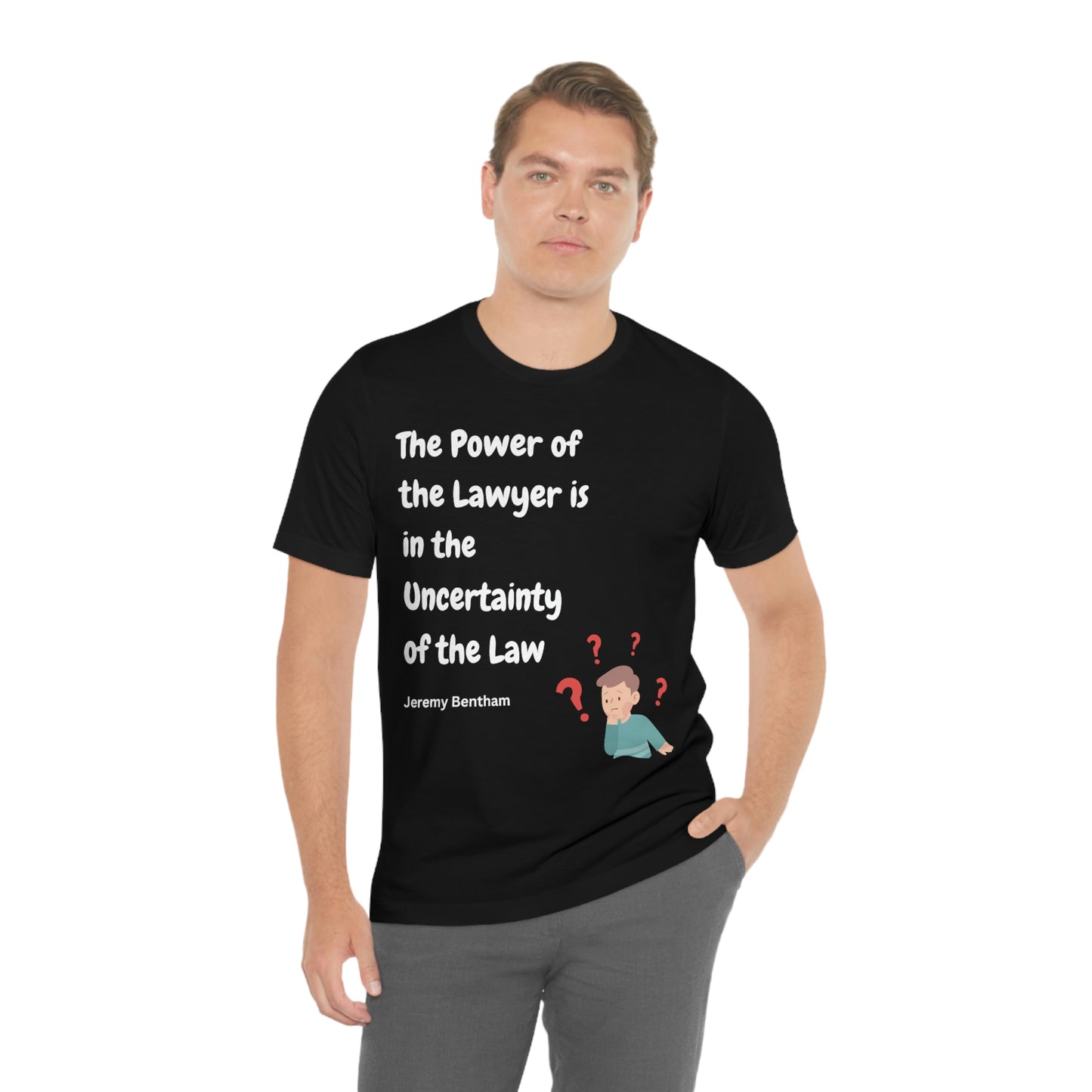 The Power of the Lawyer Unisex Jersey Short Sleeve Tee