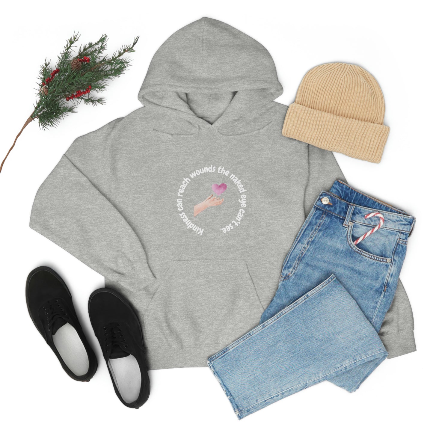 Kindness Heals - Unisex Heavy Blend™ Hooded Sweatshirt