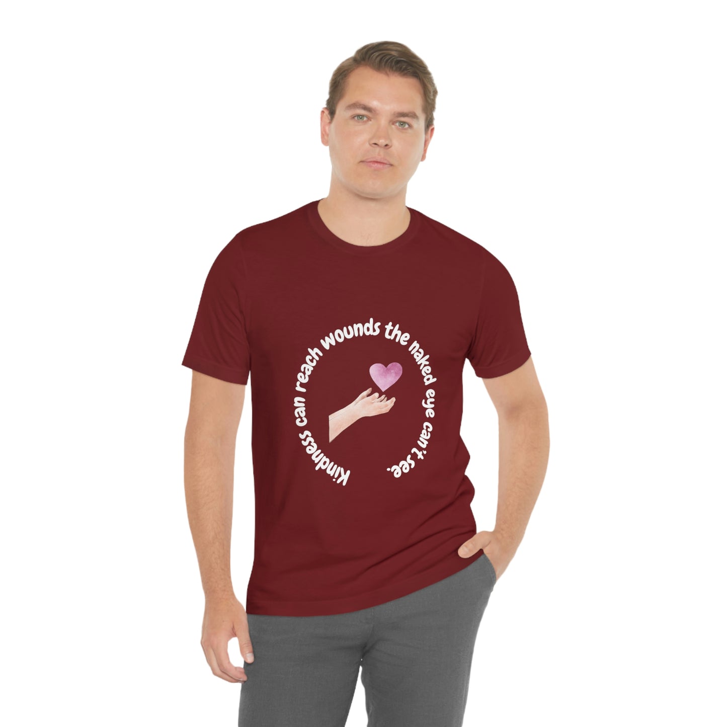 Kindness Can Reach - Unisex Jersey Short Sleeve Tee