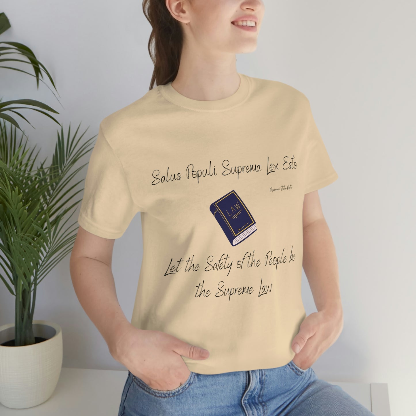 Let the Safety of the People - Unisex Jersey Short Sleeve Tee