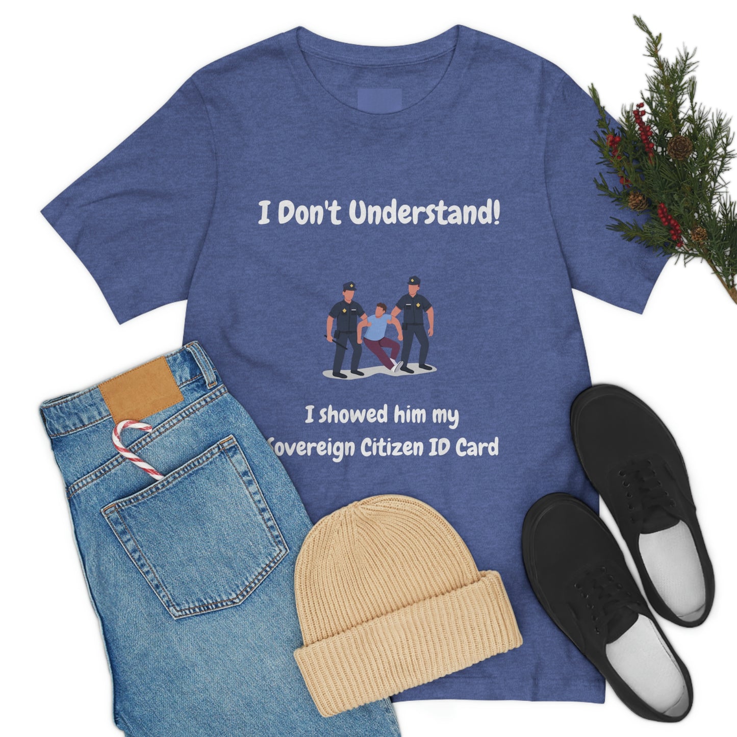 I Don't Understand Funny Unisex Jersey Short Sleeve Tee