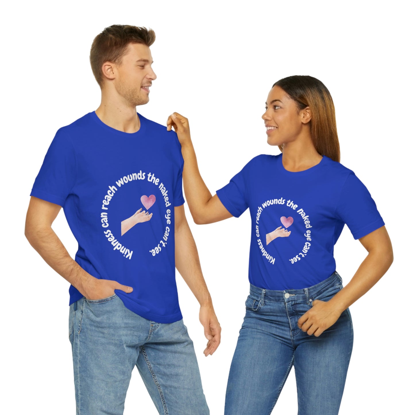 Kindness Can Reach - Unisex Jersey Short Sleeve Tee