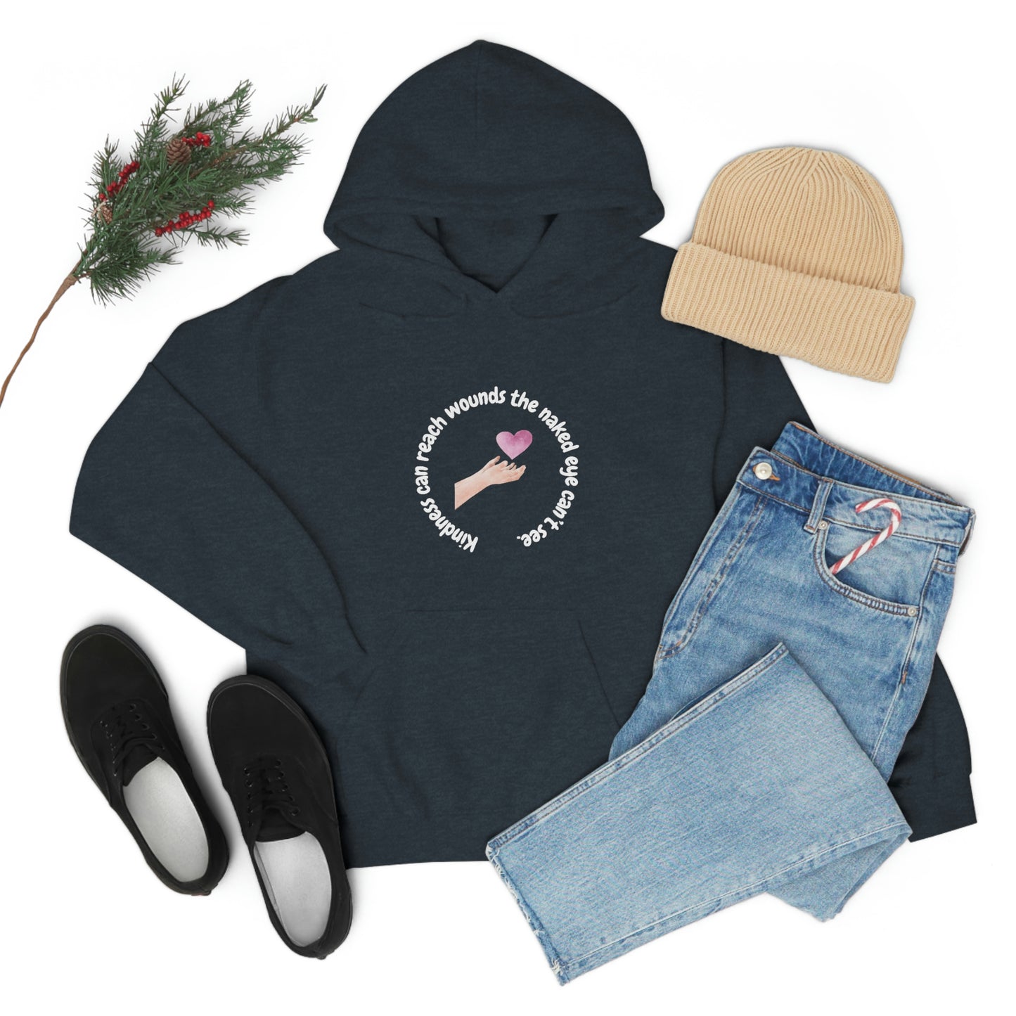 Kindness Heals - Unisex Heavy Blend™ Hooded Sweatshirt