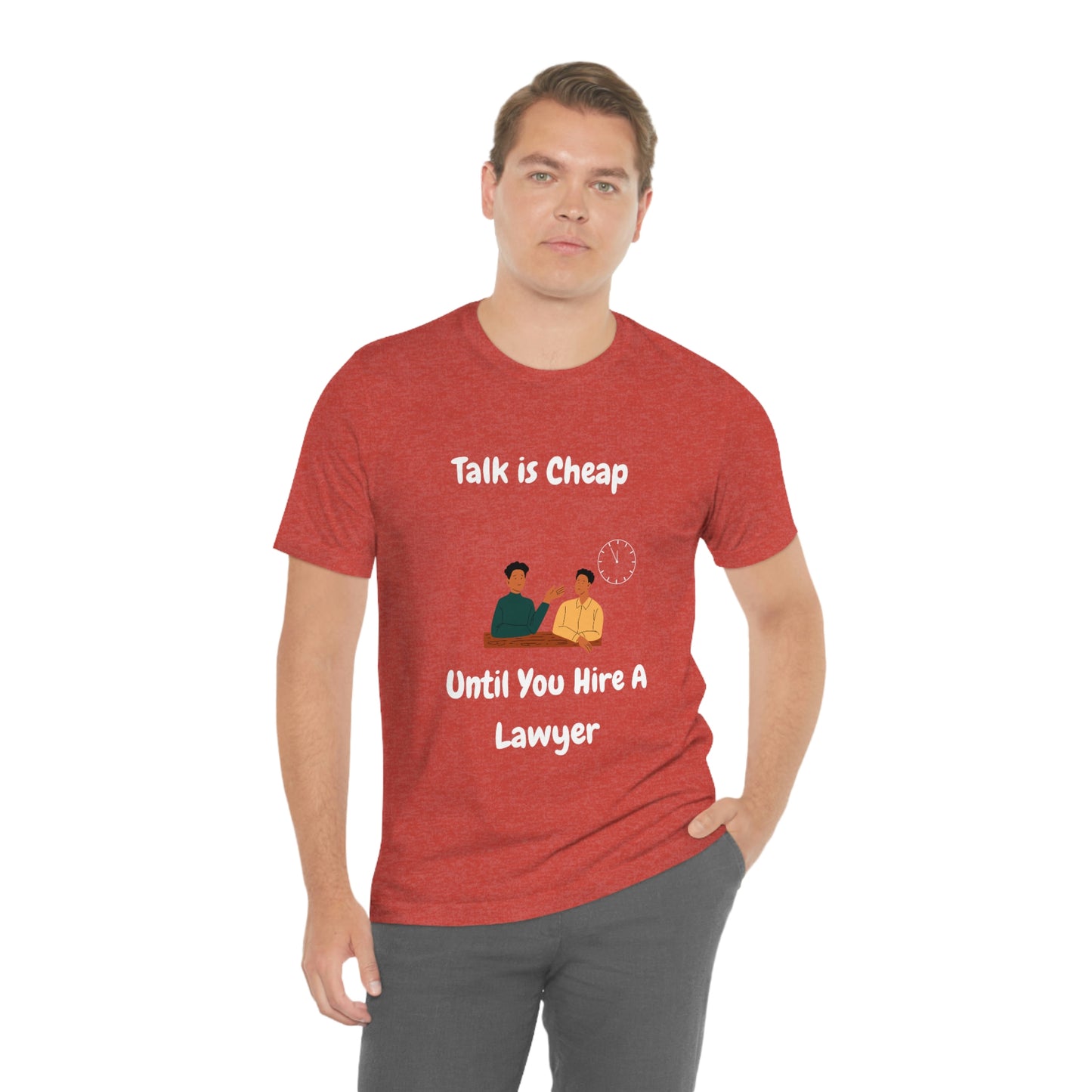 Talk is Cheap - Unisex Jersey Short Sleeve Tee