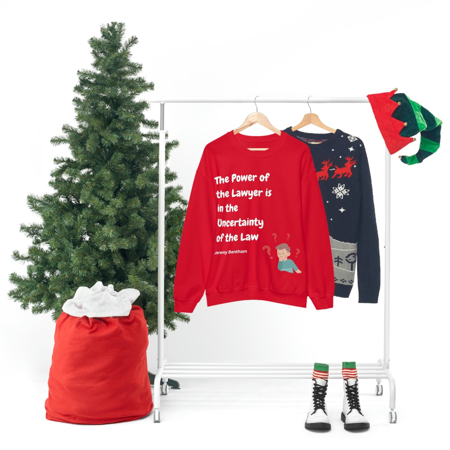The Power of the Lawyer - Unisex Heavy Blend™ Crewneck Sweatshirt
