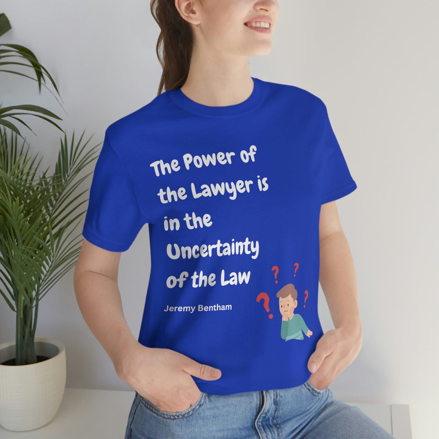 The Power of the Lawyer Unisex Jersey Short Sleeve Tee