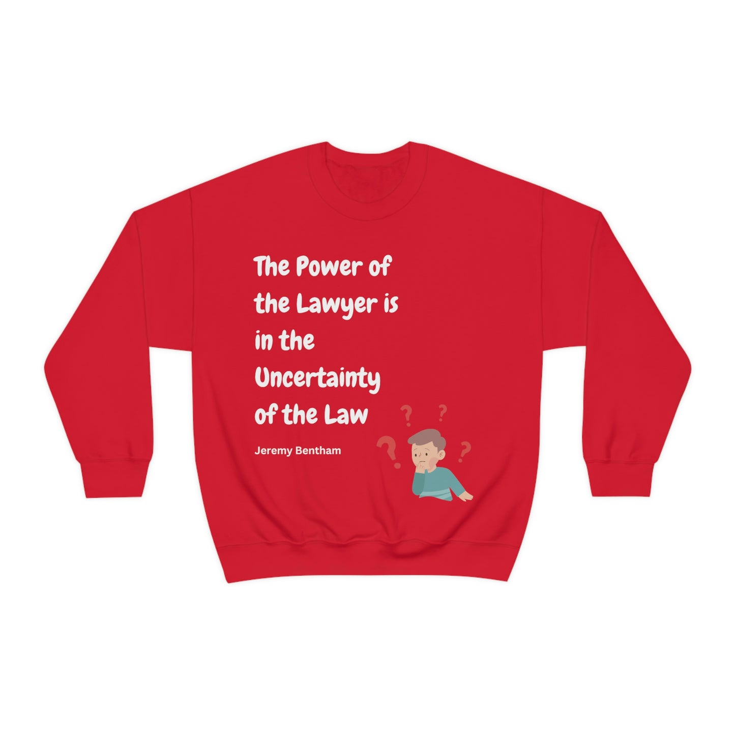 The Power of the Lawyer - Unisex Heavy Blend™ Crewneck Sweatshirt