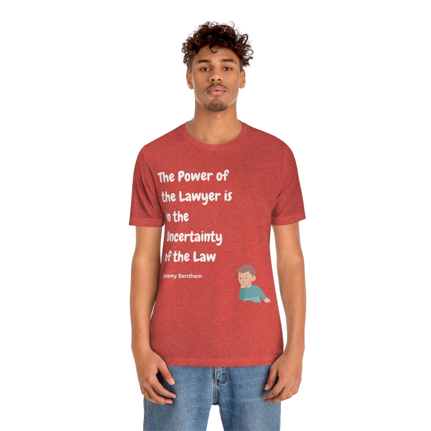 The Power of the Lawyer Unisex Jersey Short Sleeve Tee