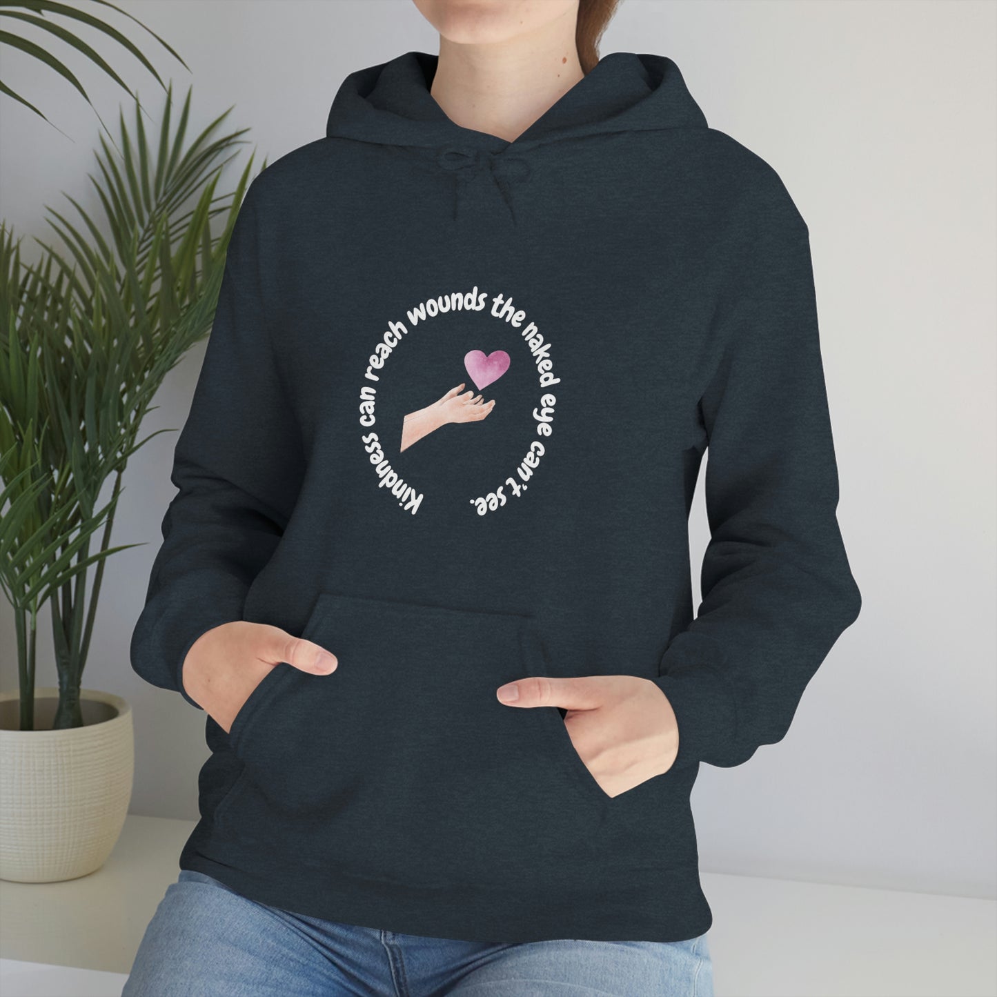 Kindness Heals - Unisex Heavy Blend™ Hooded Sweatshirt