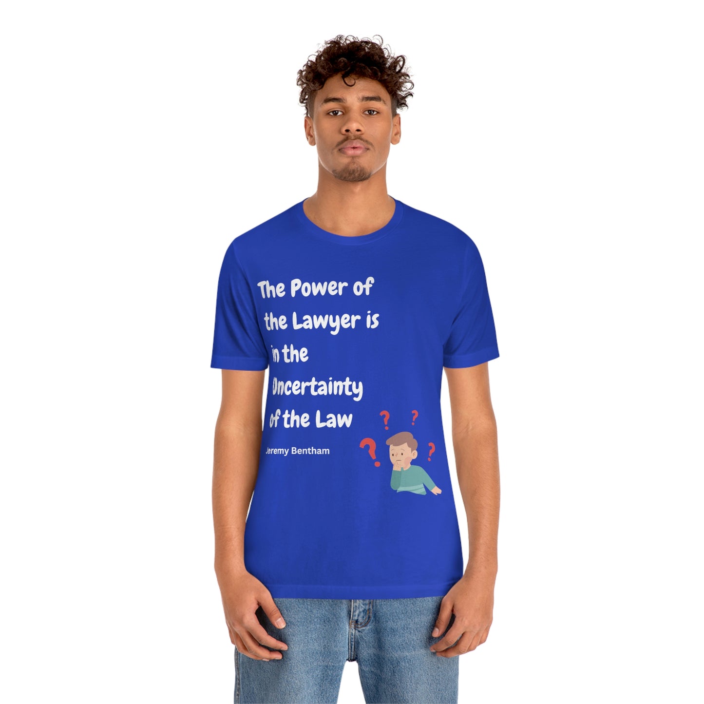 The Power of the Lawyer Unisex Jersey Short Sleeve Tee
