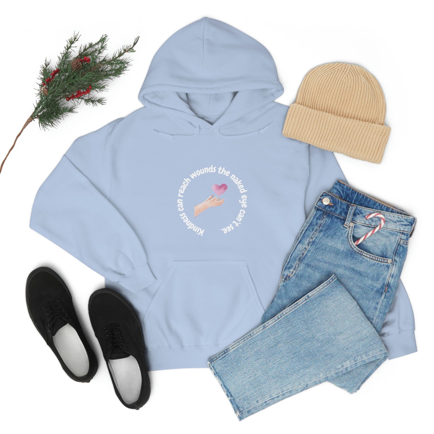 Kindness Heals - Unisex Heavy Blend™ Hooded Sweatshirt