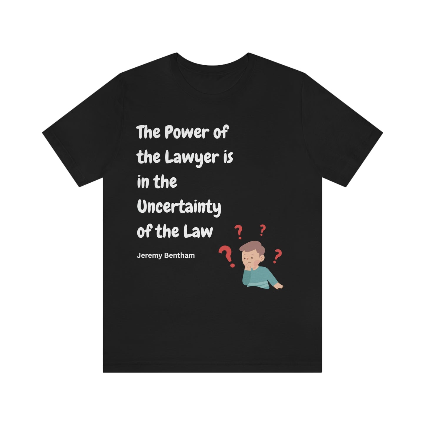 The Power of the Lawyer Unisex Jersey Short Sleeve Tee