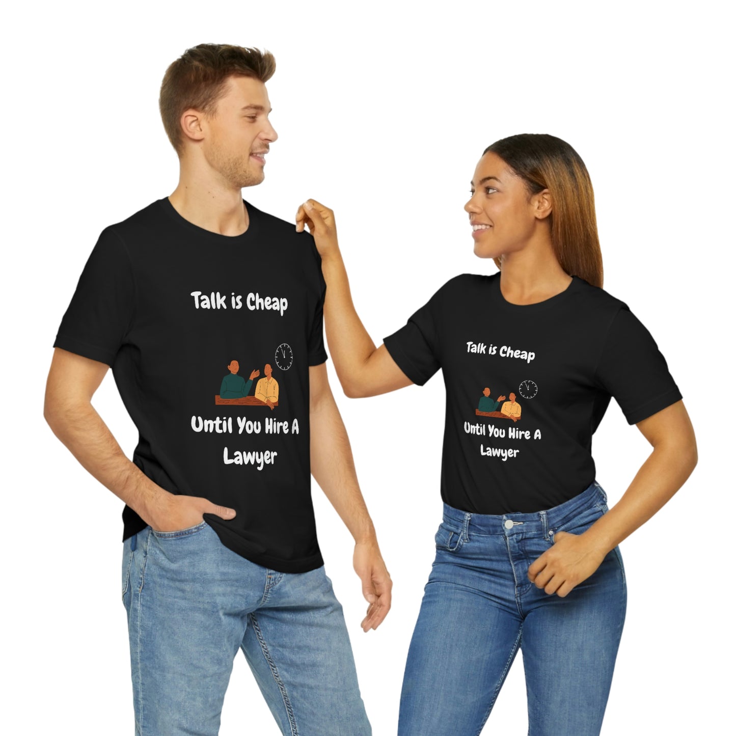 Talk is Cheap - Unisex Jersey Short Sleeve Tee