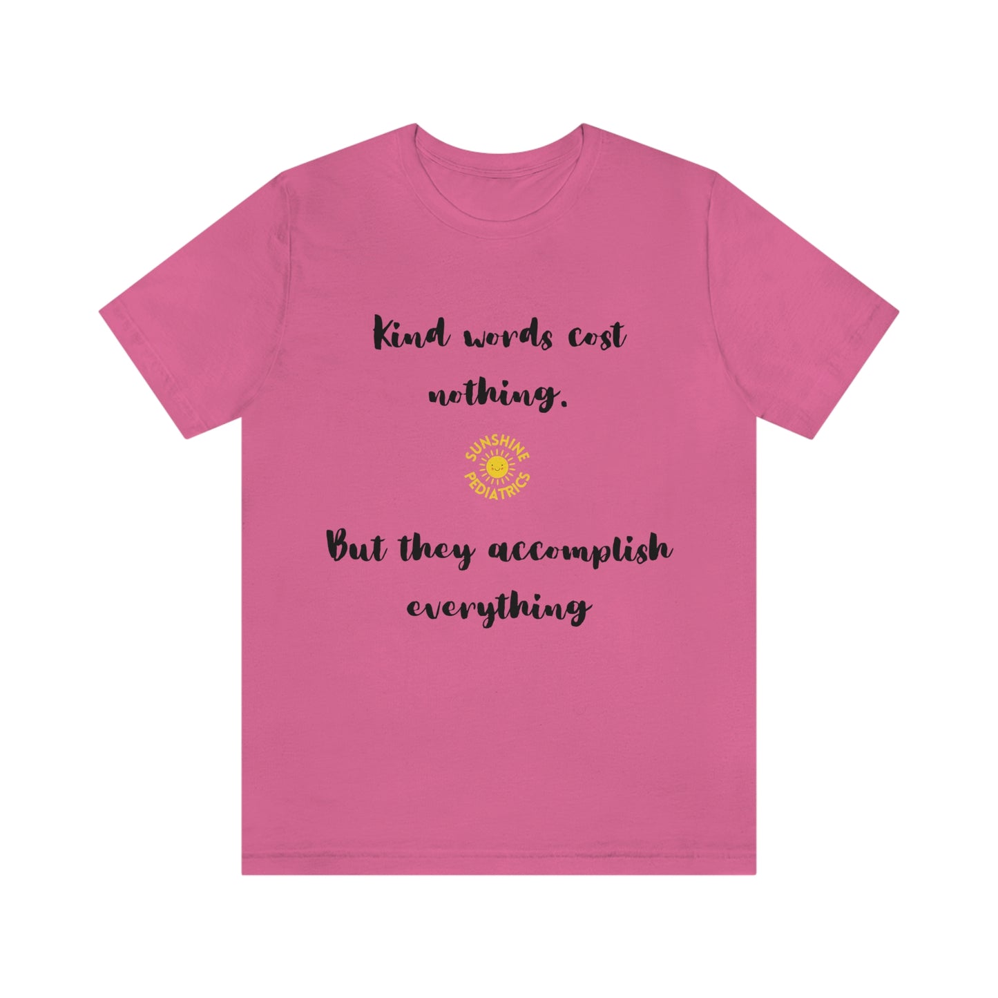 Sunshine Pediatrics - Unisex Jersey Short Sleeve Tee