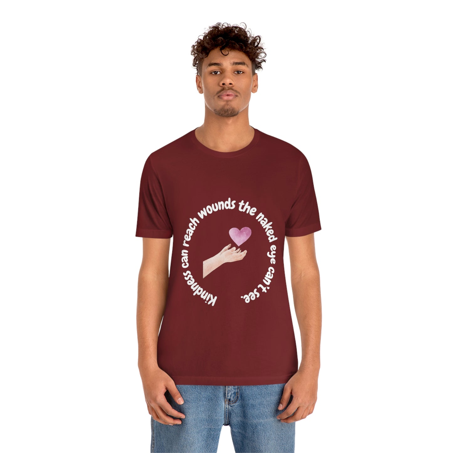 Kindness Can Reach - Unisex Jersey Short Sleeve Tee
