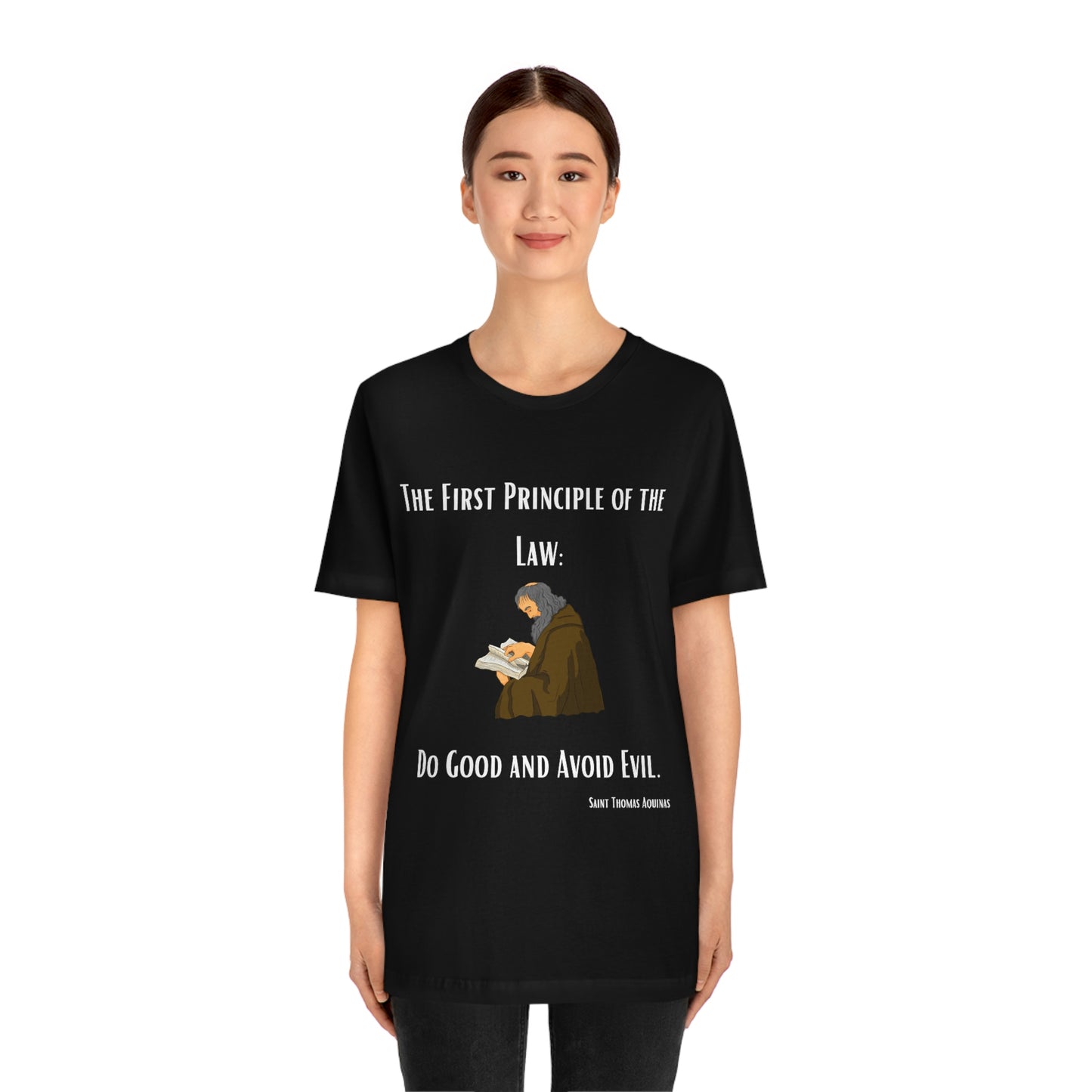 The First Principle of Law - Unisex Jersey Short Sleeve Tee