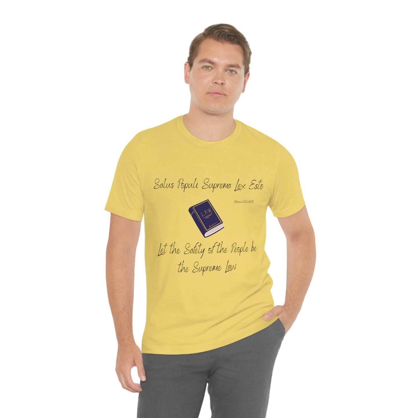 Let the Safety of the People - Unisex Jersey Short Sleeve Tee