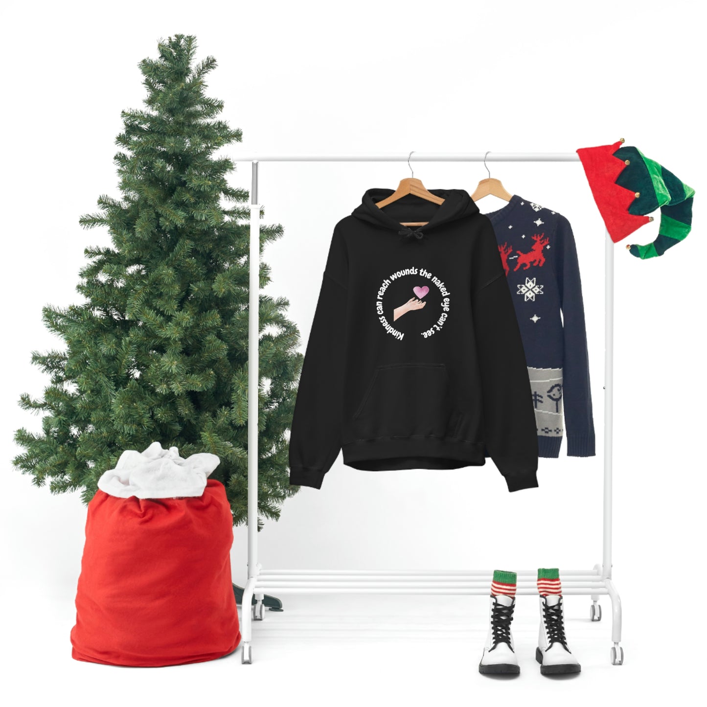 Kindness Heals - Unisex Heavy Blend™ Hooded Sweatshirt