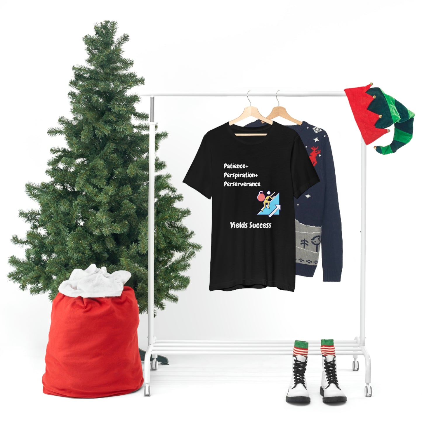 Patience, Perspiration, Perseverance - Unisex Jersey Short Sleeve Tee