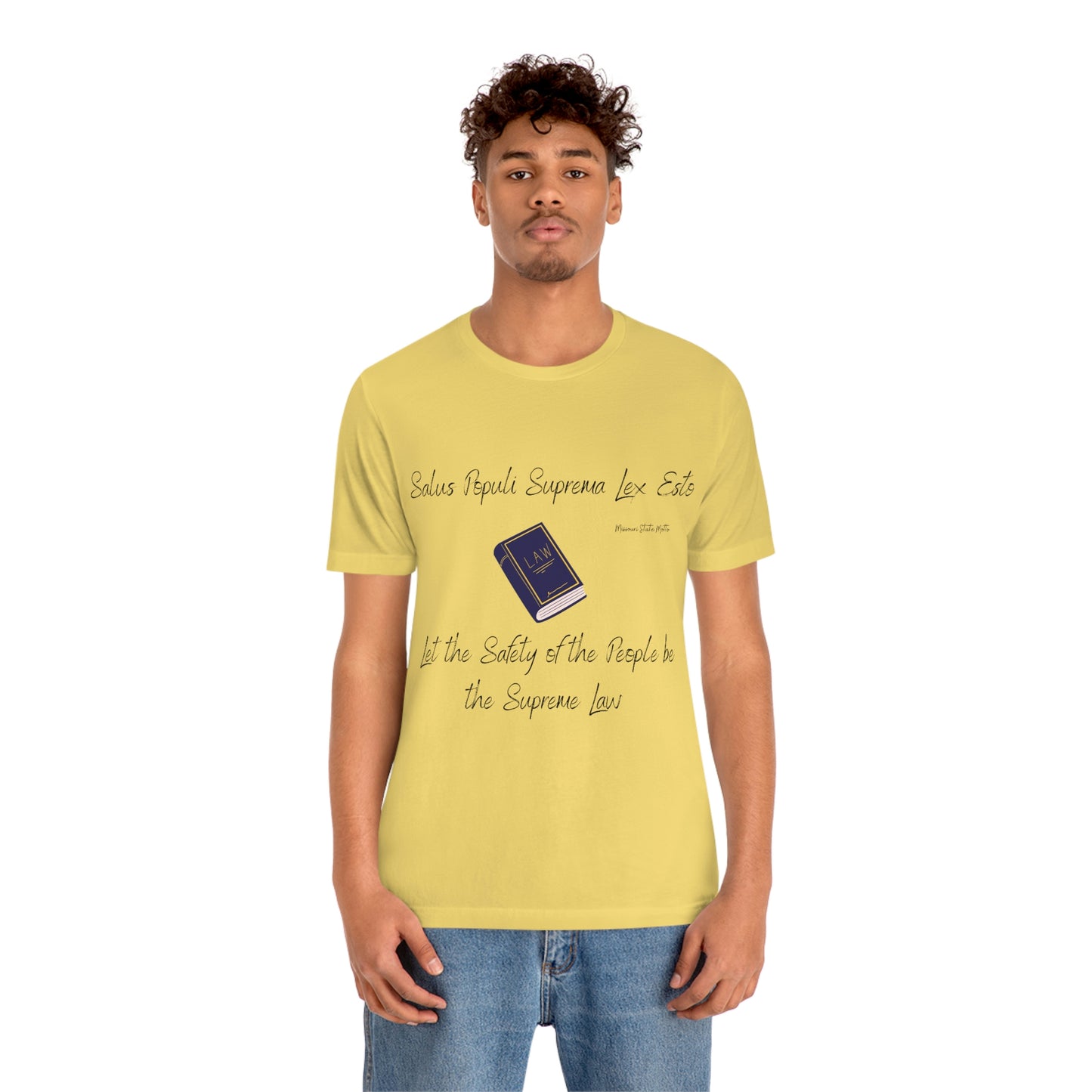 Let the Safety of the People - Unisex Jersey Short Sleeve Tee