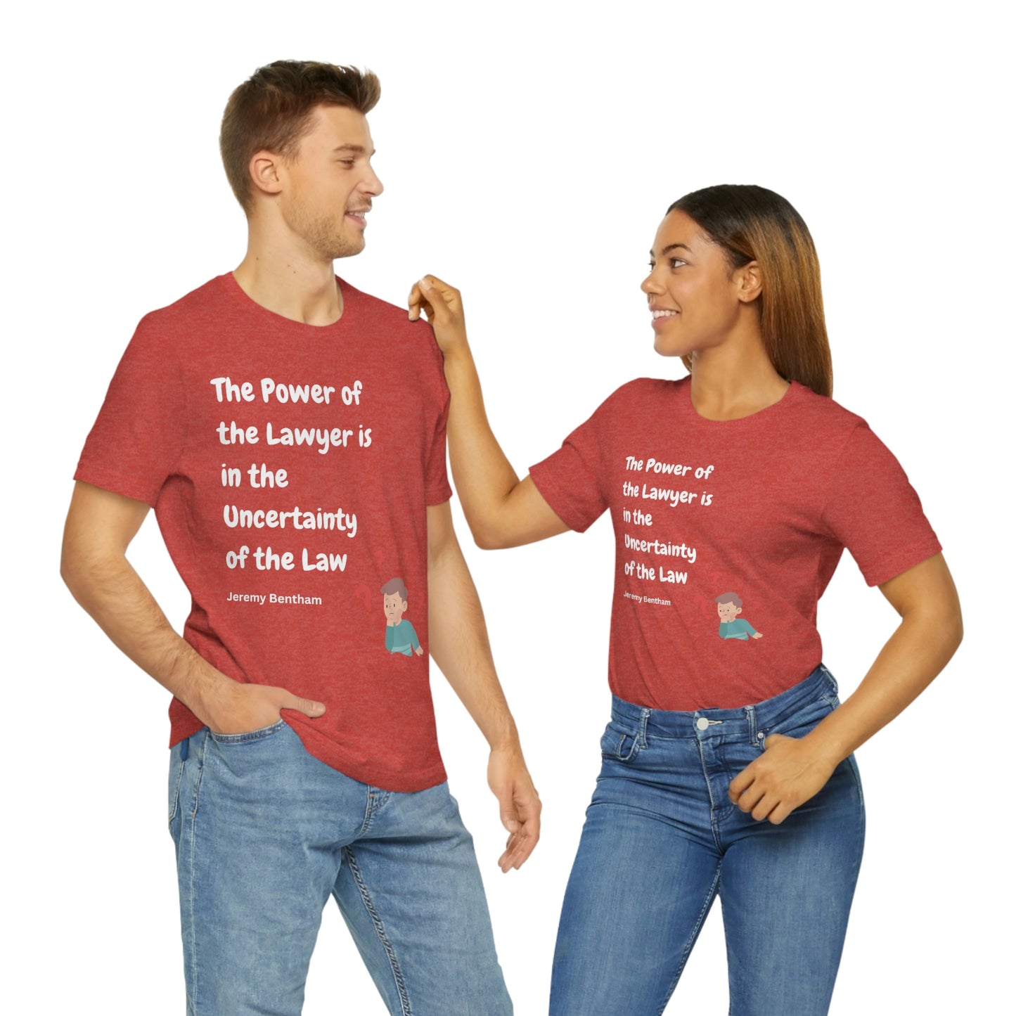 The Power of the Lawyer Unisex Jersey Short Sleeve Tee