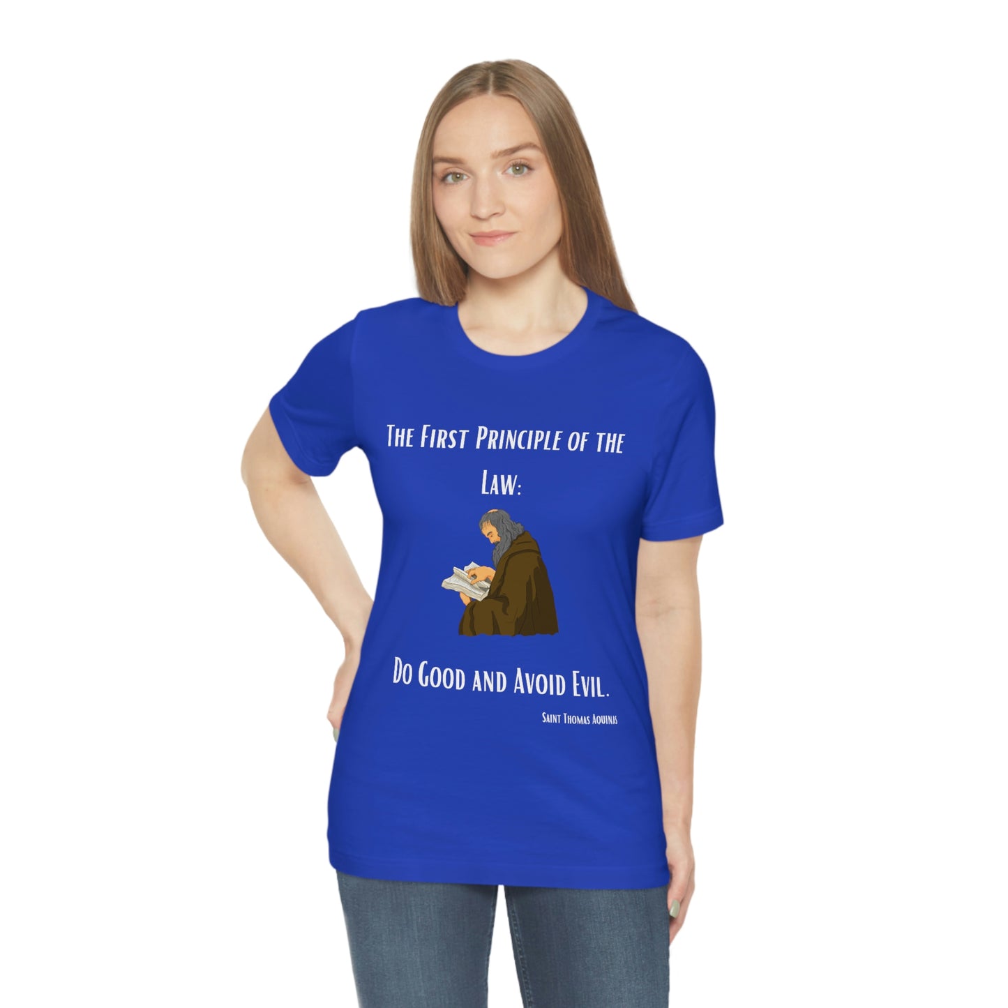 The First Principle of Law - Unisex Jersey Short Sleeve Tee