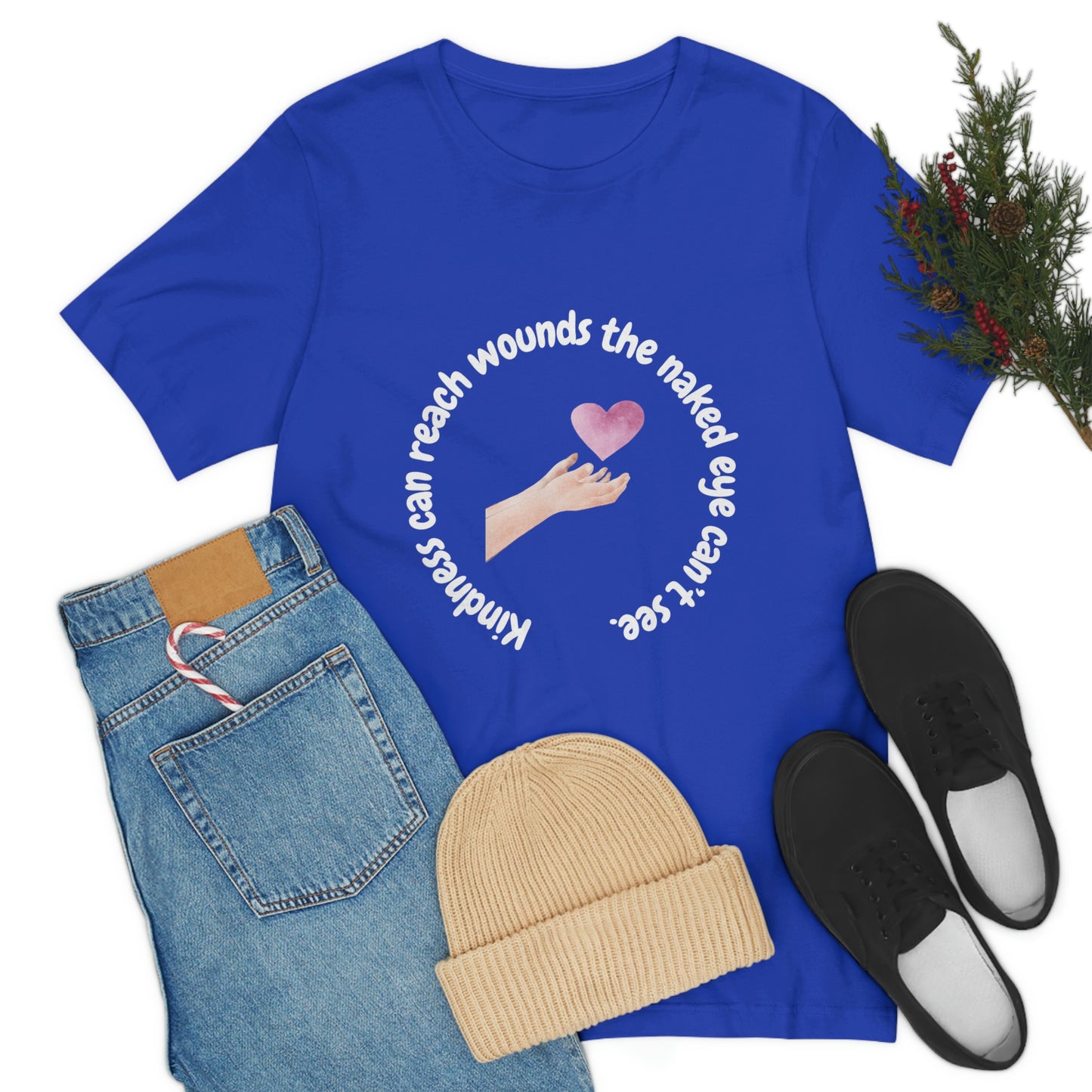 Kindness Can Reach - Unisex Jersey Short Sleeve Tee