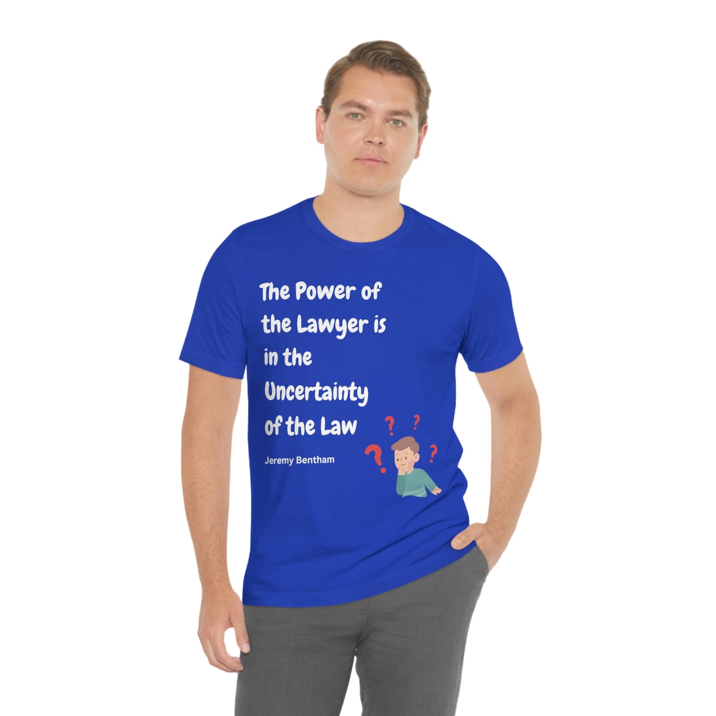 The Power of the Lawyer Unisex Jersey Short Sleeve Tee
