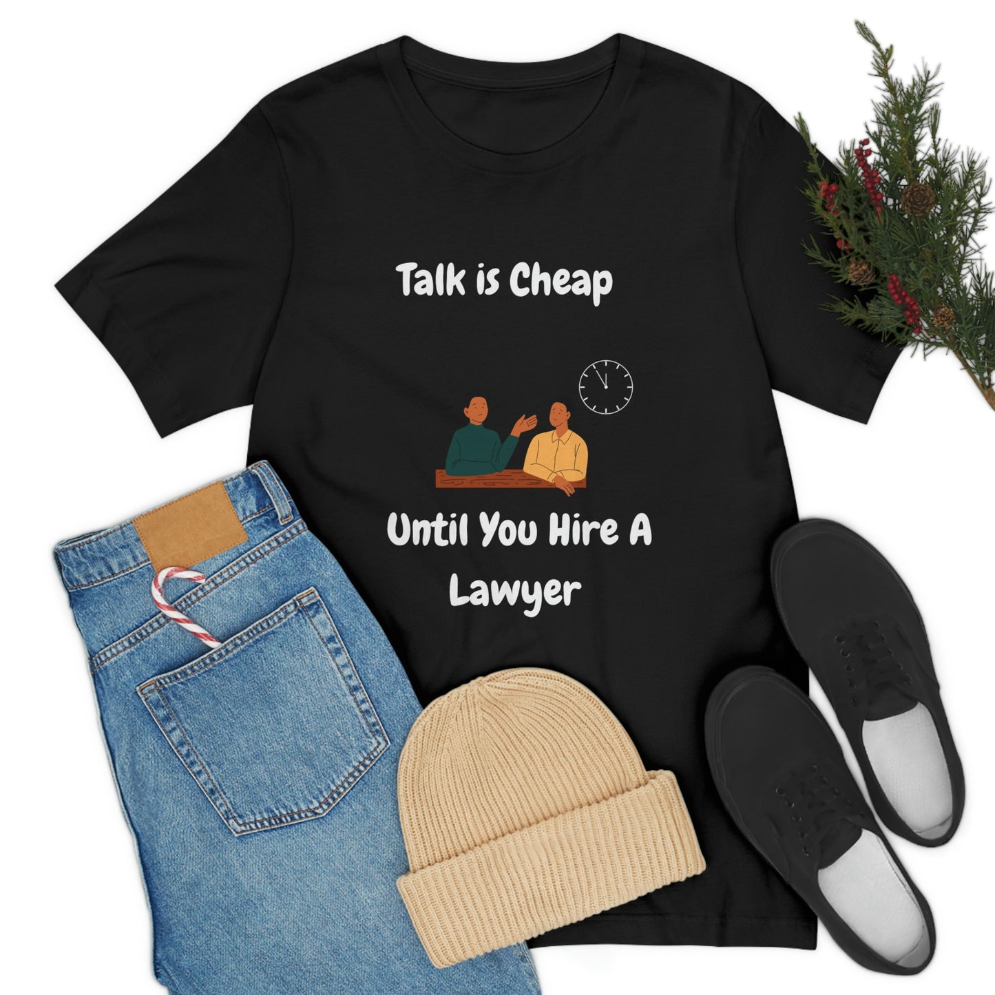 Talk is Cheap - Unisex Jersey Short Sleeve Tee