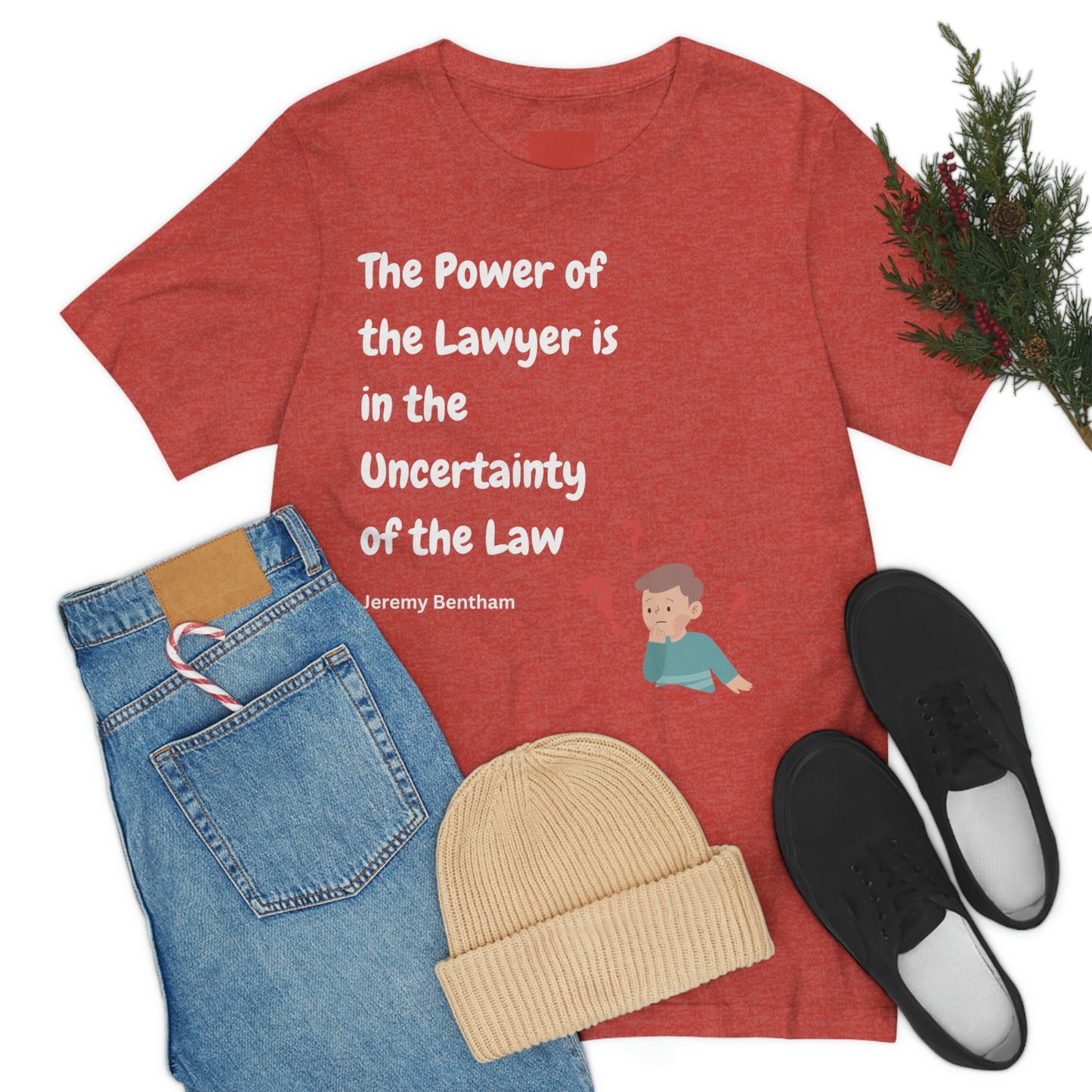 The Power of the Lawyer Unisex Jersey Short Sleeve Tee