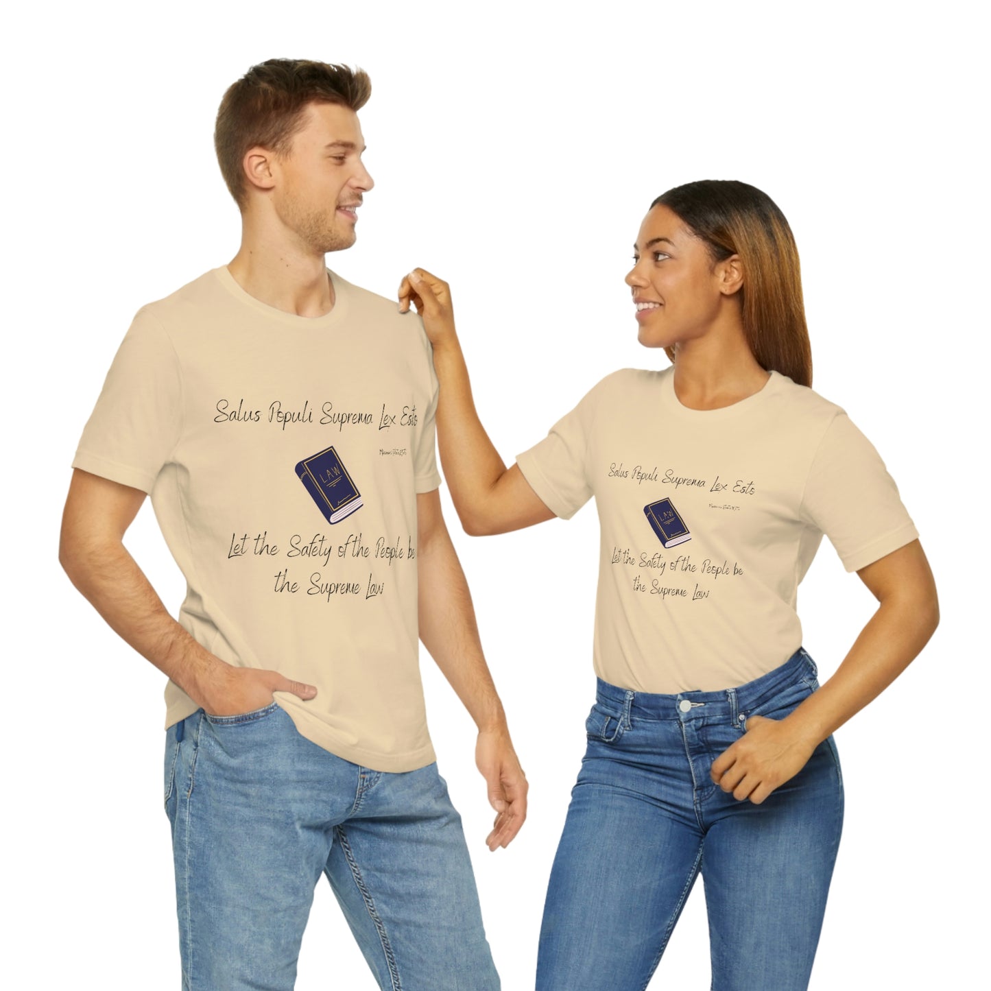Let the Safety of the People - Unisex Jersey Short Sleeve Tee