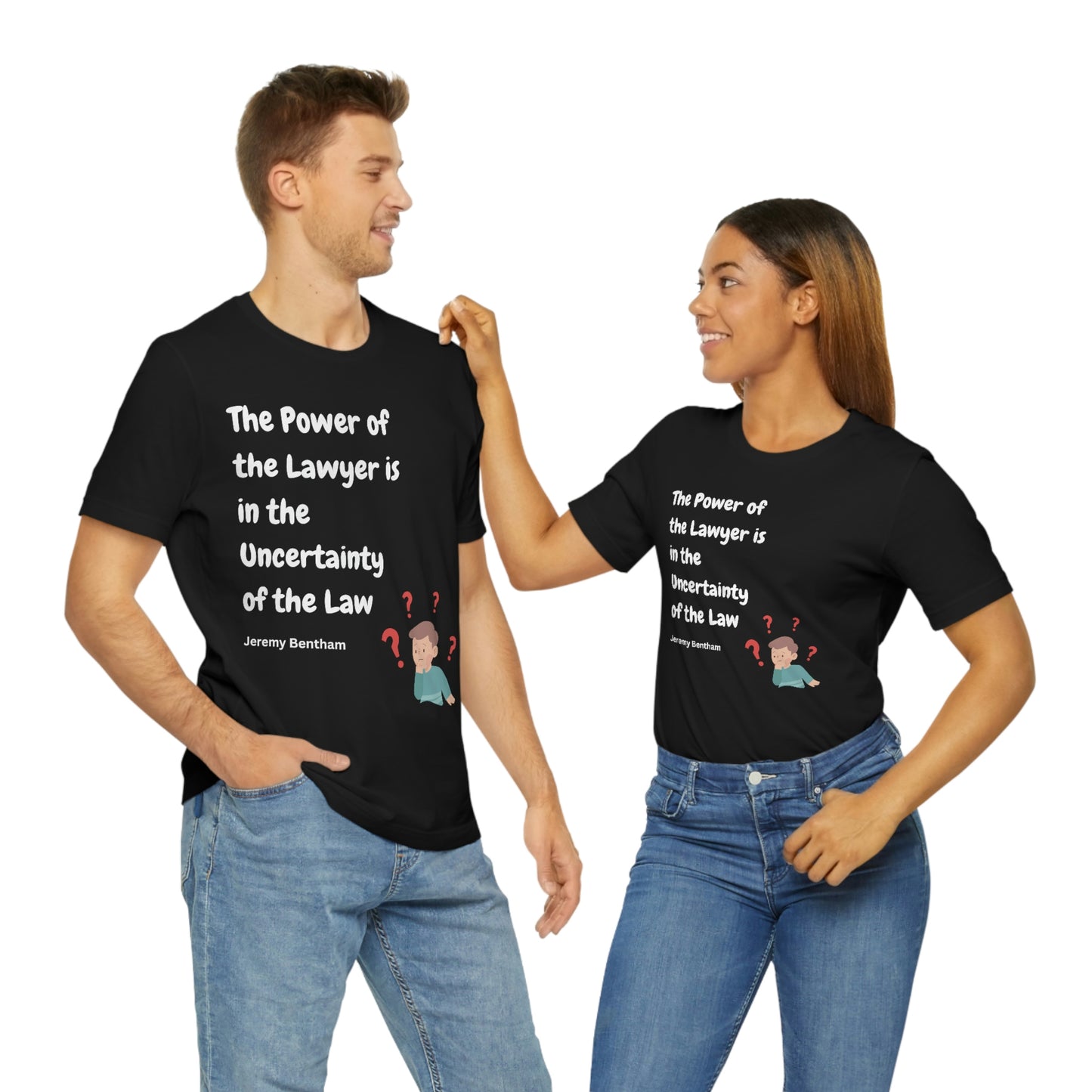 The Power of the Lawyer Unisex Jersey Short Sleeve Tee