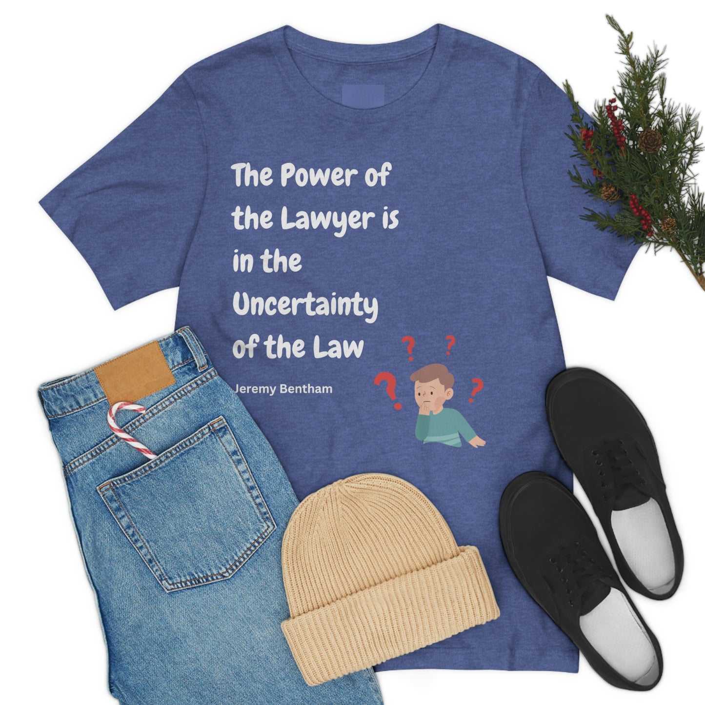 The Power of the Lawyer Unisex Jersey Short Sleeve Tee