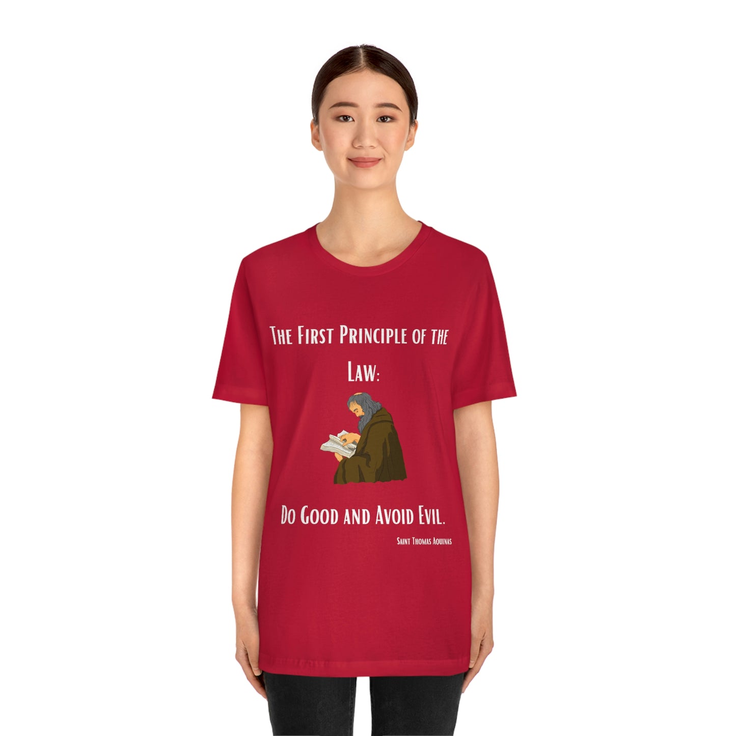 The First Principle of Law - Unisex Jersey Short Sleeve Tee