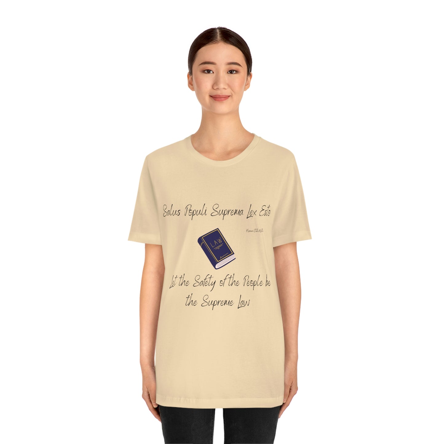 Let the Safety of the People - Unisex Jersey Short Sleeve Tee