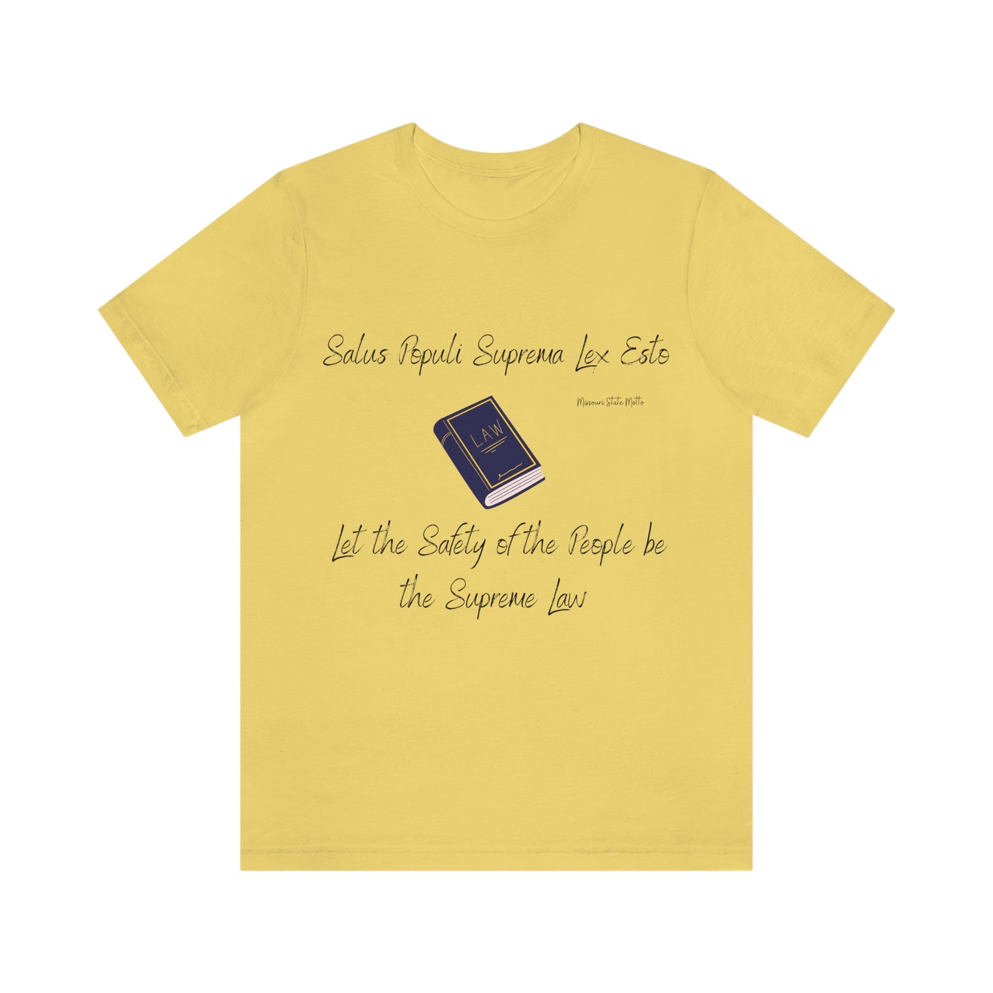 Let the Safety of the People - Unisex Jersey Short Sleeve Tee