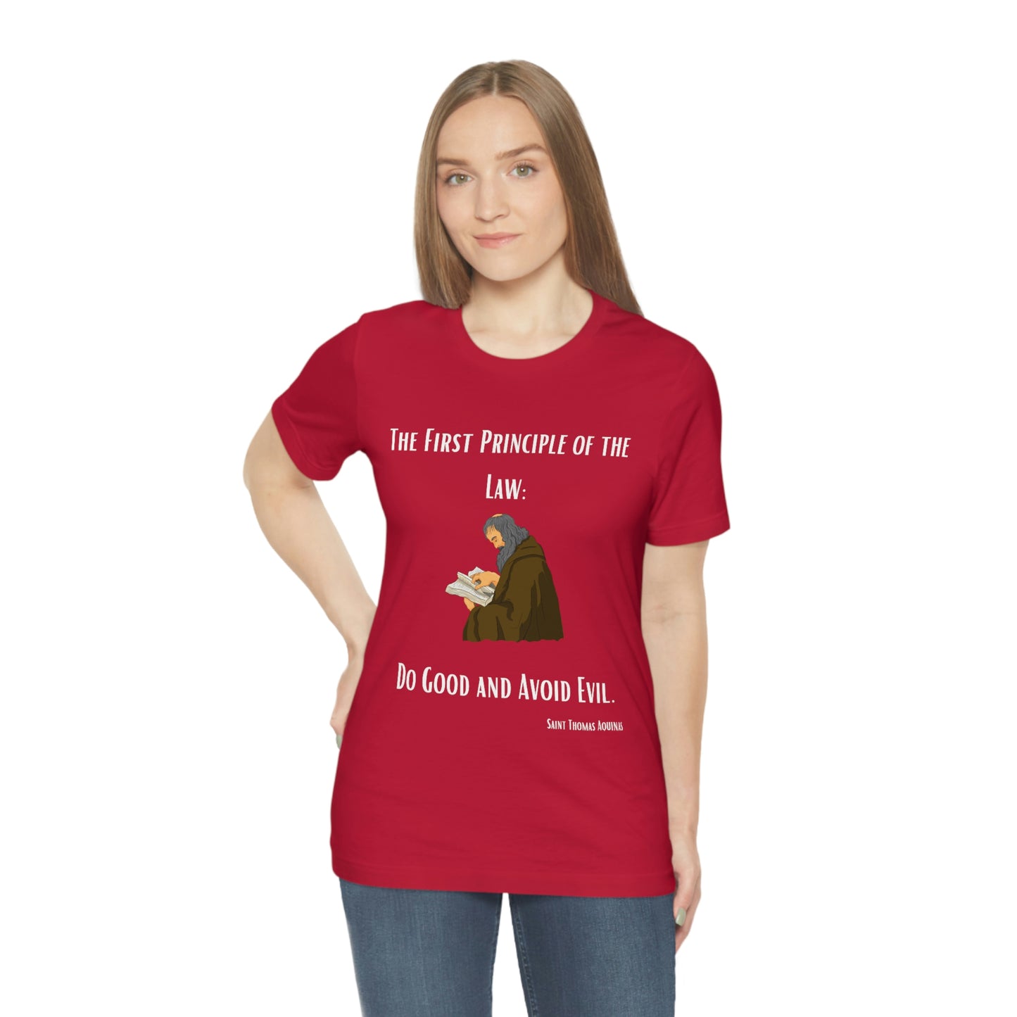 The First Principle of Law - Unisex Jersey Short Sleeve Tee