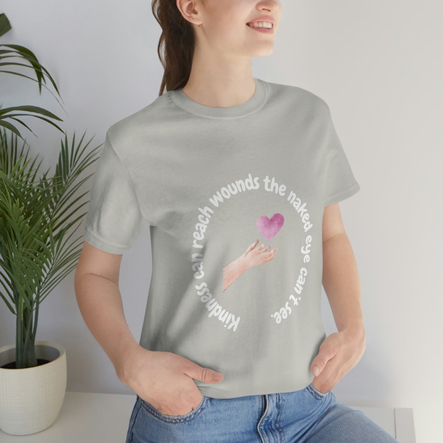 Kindness Can Reach - Unisex Jersey Short Sleeve Tee