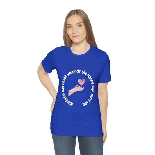 Kindness Can Reach - Unisex Jersey Short Sleeve Tee