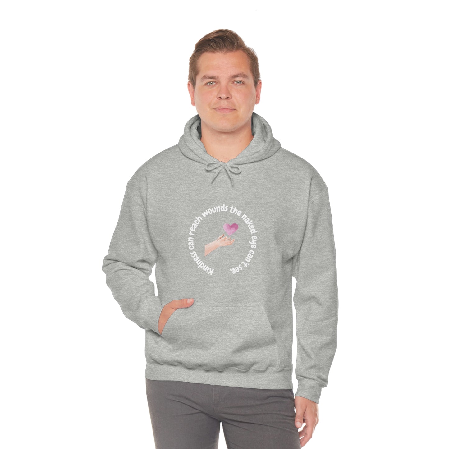 Kindness Heals - Unisex Heavy Blend™ Hooded Sweatshirt