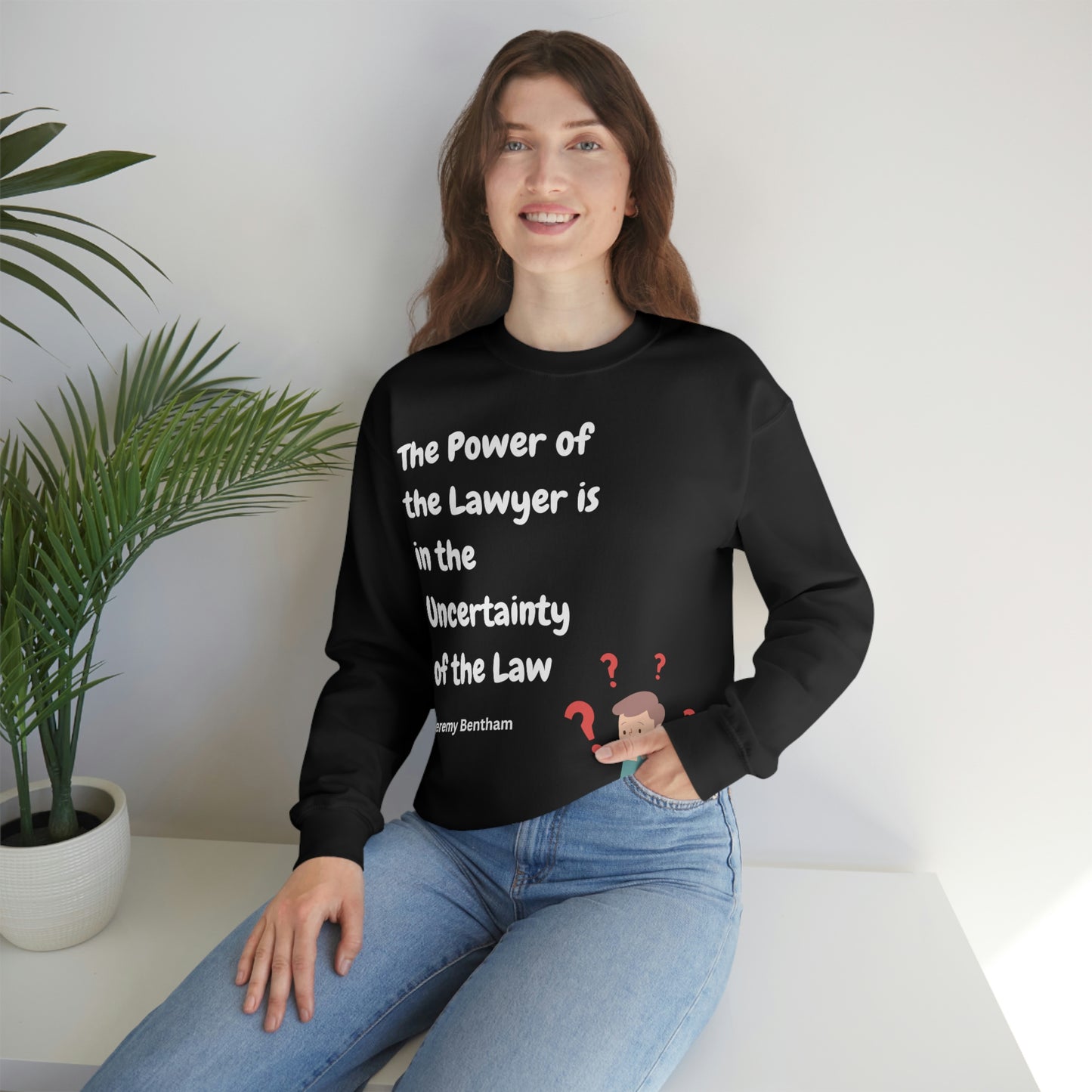 The Power of the Lawyer - Unisex Heavy Blend™ Crewneck Sweatshirt