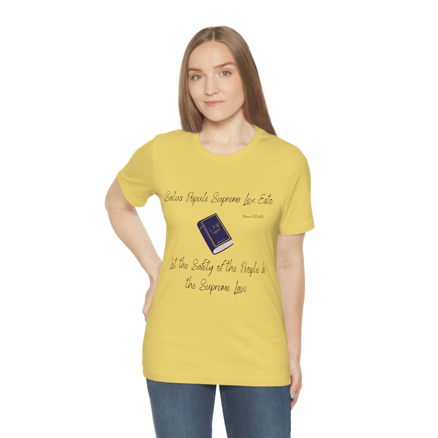 Let the Safety of the People - Unisex Jersey Short Sleeve Tee
